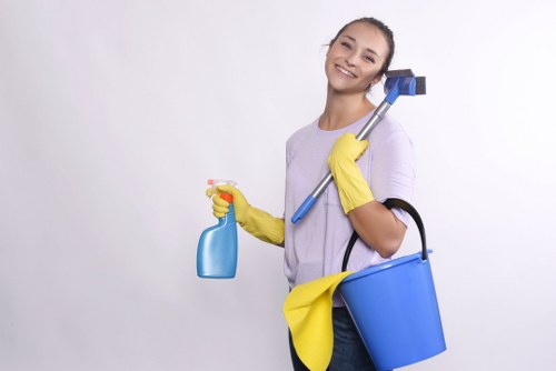 Scheduled commercial carpet cleaning for a Cudham business